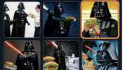 craiyon Al model drawing images from any prompt! Darth Vader fights a sandwich