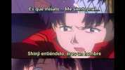 Es que misato.. Me siento mal4 Shinji entiéndelo eres un hombre Ya nadie le importan los sentimientos de los hombres.