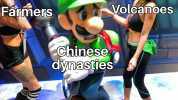 Farmers Volcanoes ChineSe dynasties