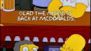 GLAD THE MCRIB IS BACK AT MCDONĂLDS. YEAH HAT WASA SCARYy COUPLE OF MONTHS.