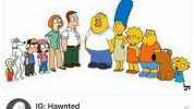 If Family Guy and The Simpsons swapped bodies IG Hawnted @hawntedlG this makes me feel violently uncomfortable