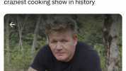 kira $O @kirawontmiss i thought i was about to watch the craziest cooking show in history GORDON RAMSAY ON GOGANE Gordon Ramsay investigates the cocaine trade.