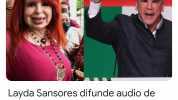 Layda Sansores difunde audio de Alito Moreno en sus redes sociales y esquiva amparo