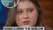 MADELEINE LAD BIB LE WOMAN CLAIMING TO BE MADELEINE MCCANN ANSWERS BIG QUESTIONS OVER IDENTITY ON DR PHIL
