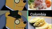 Mexico Perú Colombia Echupete Qué esperabas Criticar a otras países No mi hermanos todos los países tienen excelentes gastronomías.
