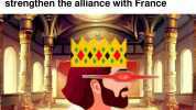 my girlfriend told me that I should treat her like a princesS so I married her off to a stranger to strengthen the alliance with France nobility doises