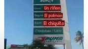 Nuevos precios de la gasolina o sUPR Diesel Un riñon Regular El pulmon Super El chiquito Córdobas / Litro PUMA usRICANTS www