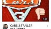Reaction to Cars 3 trailer and Lightning McQueen 