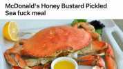 r/nostalgia u/chimpingway 183d imgur McDonalds Honey Bustard Pickled Sea fuck meal Join