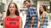 Robert OHara Burke decidingLimes What to Keep o A fuckingg to stop his shipCurvy gong