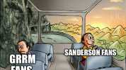 SANDERSON FANS GRRM- FANS