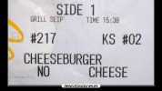 SIDE 1 GRILL SLIP TIME 1538 #217 KS #02 CHEESEBURGER NO atereelo CHEESE desmotiociones.es Cheeseburger sin queso Hay algo que no me encaja