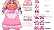 Space Maids infantry usually bear the markings of their company on their left pauldron but this may be displayed elsewhere The main feature that distinguishes the Space Maids from the other legions apart from the pink skirts and f