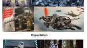 Star Wars is Vietnam in Space Expectation Reality