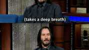What do youthink happens when we die Keanu Reeves (takes a deep breath) know that the ones who love us . will mis us.