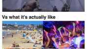 What people think Australia is like Vs what its actually like