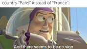 When your Geography teachers calls the COuntry Paris instead of France And there seems to be no sign made with mernteligentlife anywhere.