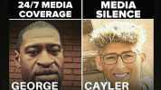 Why Why SO Silent Christians MEDIA SILENCE 24/7 MEDIA COVERAGE GEORGE FLOYD CAYLER ELLINGSON 46-YEAR-OLD DRUG ADDICTED CRIMINAL KILLED WHILE RESISTING ARREST 18-YEAR-OLD REPUBLICAN MURDERED FOR SUPPORTING DONALD TRUMP