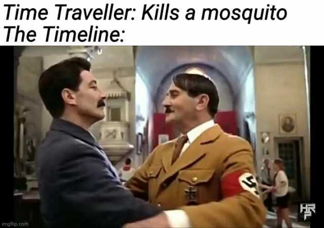 Time Traveller Killsamosquito The Timeline imgflip.com