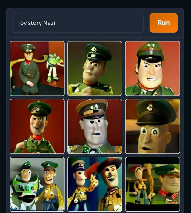 Toy story Nazi Run