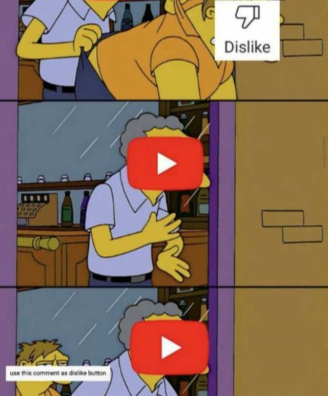 use this comment as dislike button Dislike