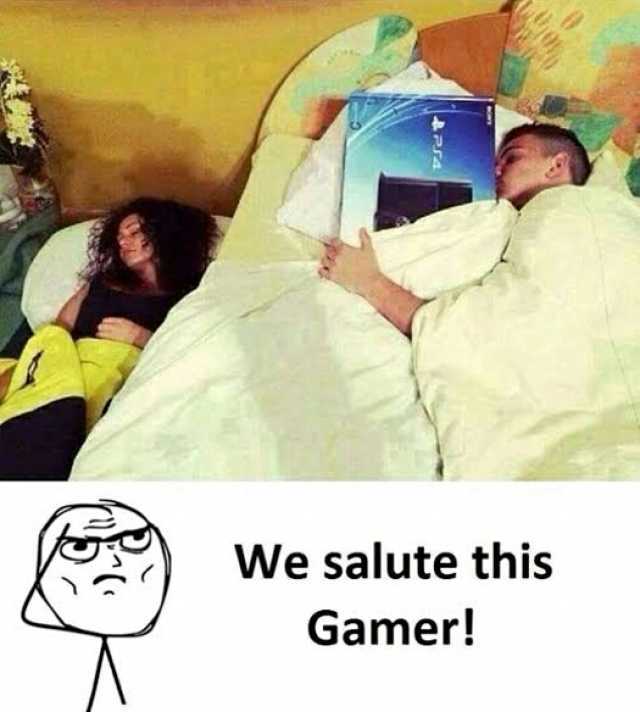 We salute this Gamer!