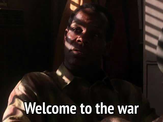 Welcome to the war