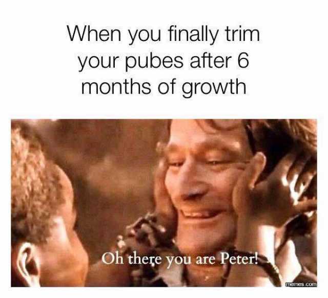 Trimming Pubes