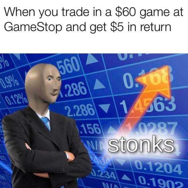 Dopl3r Com Memes When You Trade In A 60 Game At Gamestop And