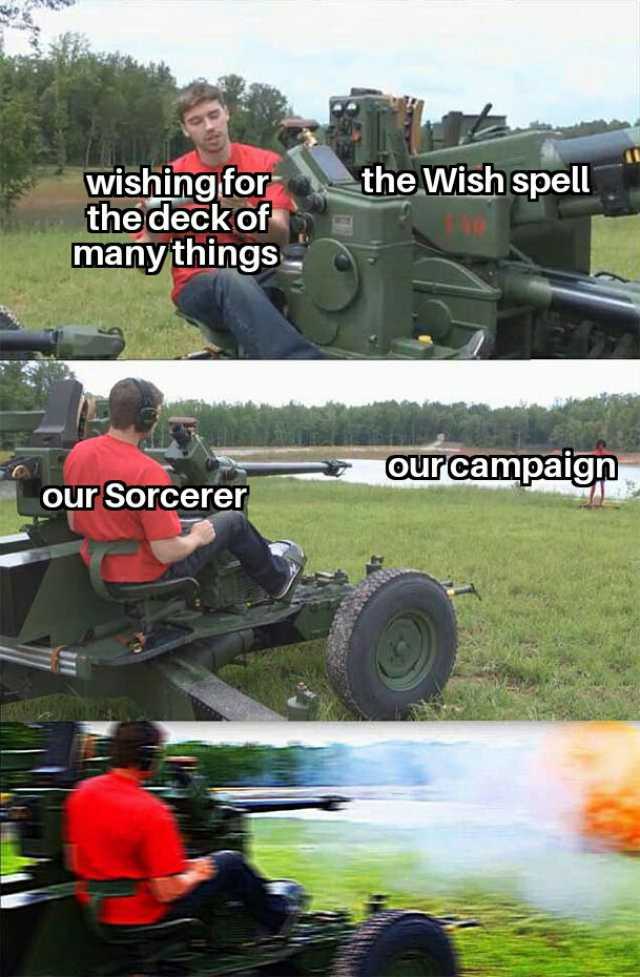 wishingtor thedeckof manythings the Wish spell OUrcampaign Our Sorcerer