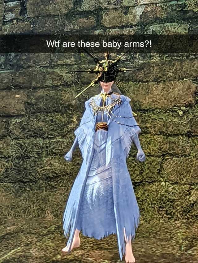 Wtf are these baby arms!
