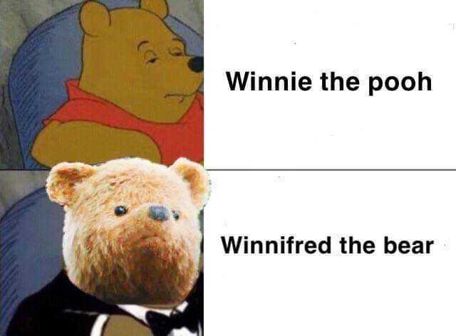 Dopl3rcom Memes Winnie The Pooh Winnifred The Bear.